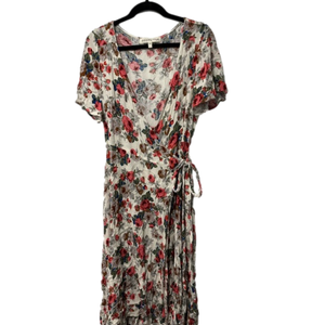 Paisley Raye | Floral Wrap Dress | Large